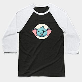 Cute Elephant Baseball T-Shirt